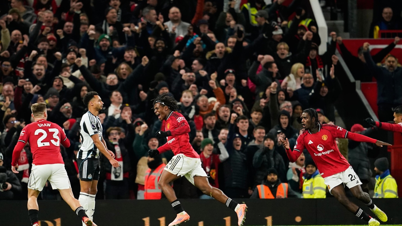 Patrick Dorgu's first Manchester United goal brings festive cheer after 1-0 win over Newcastle