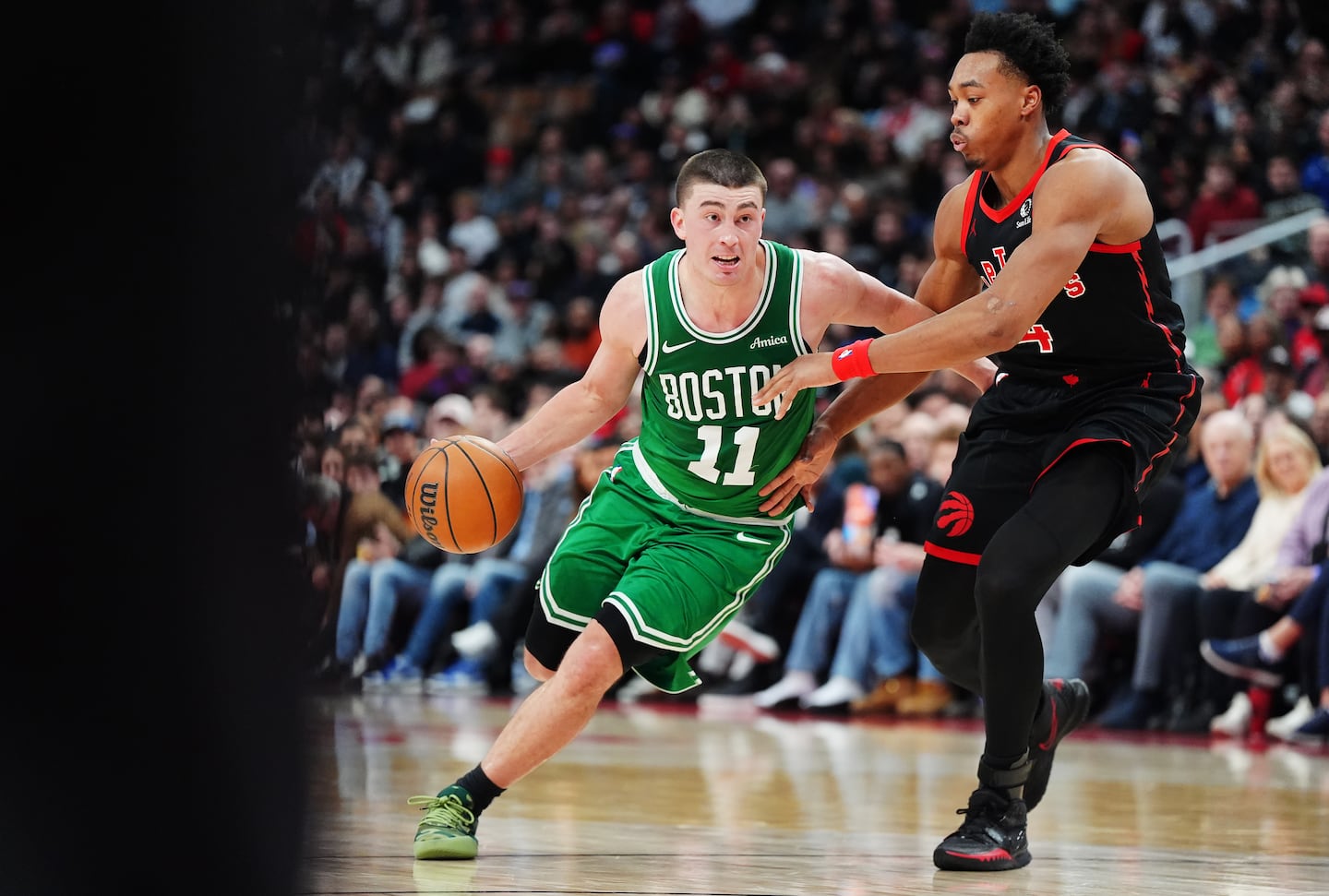 Payton Pritchard leads Celtics to victory over Raptors - The Boston Globe