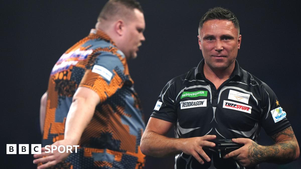 PDC World Darts Championship:  Gerwyn Price knocked out while Luke Littler wins