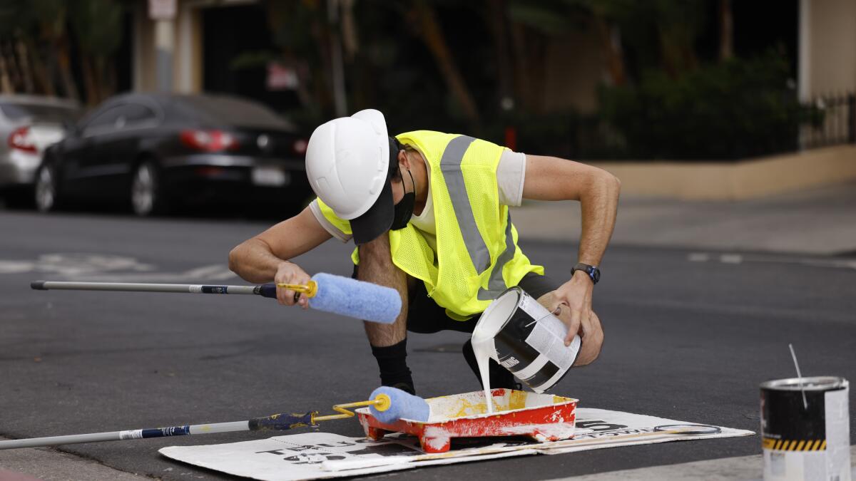 Letters to the Editor: Pedestrian safety is a real issue in L.A. When will the city take action?