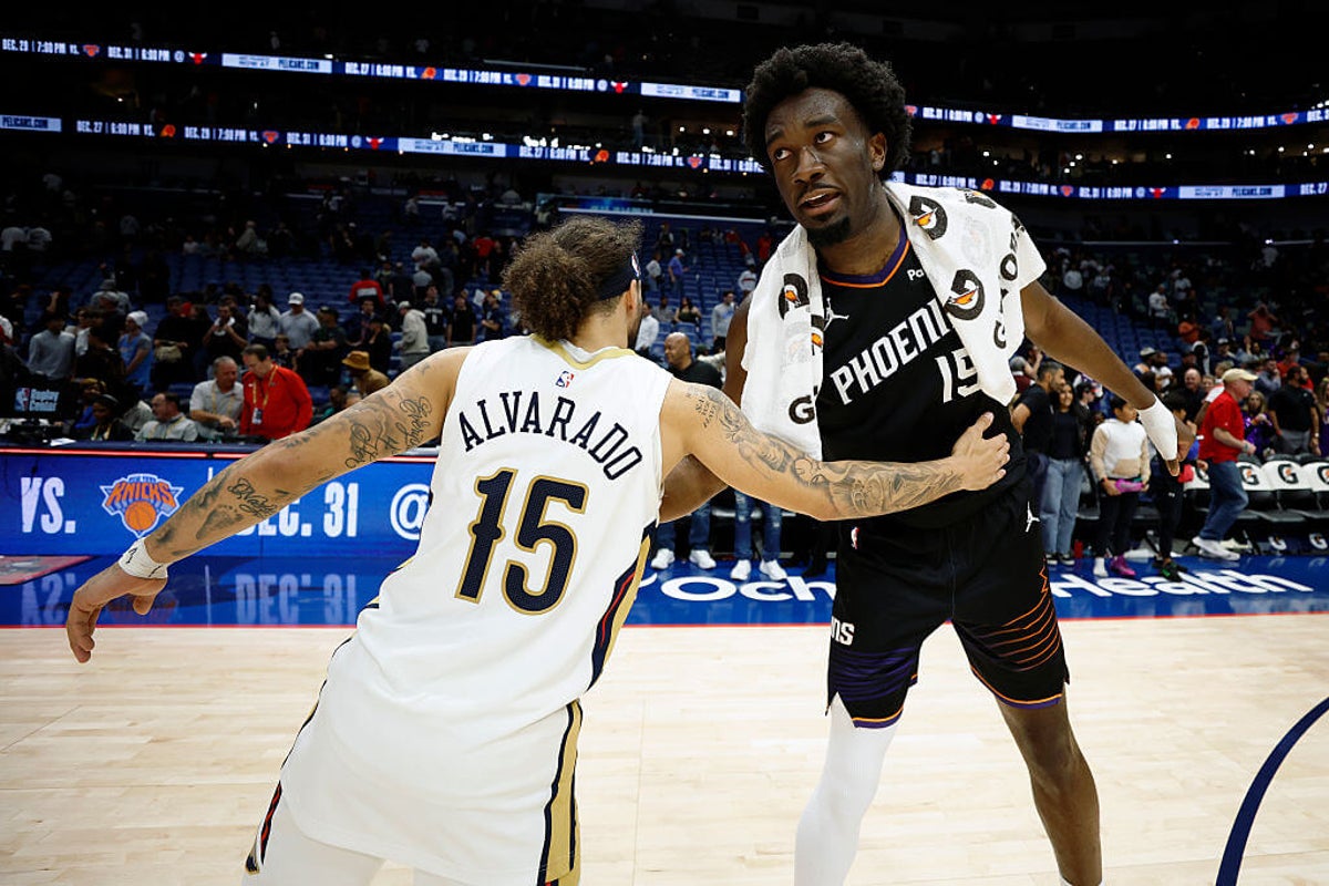 Pelicans' Jose Alvarado, Suns' Mark Williams ejected for throwing punches