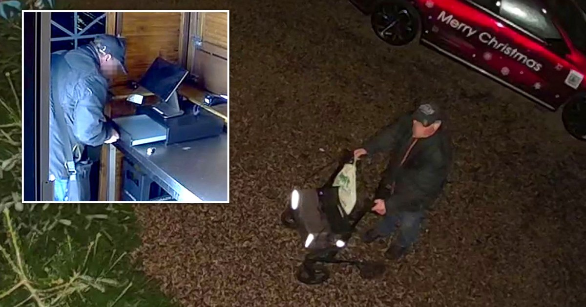 Pensioner raids Christmas market in Berlin and steals entire gluhwein dispenser