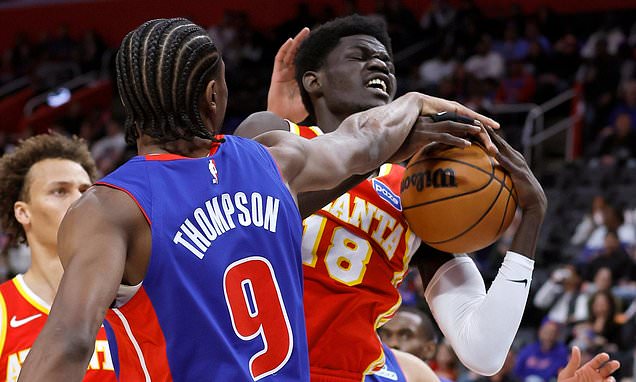 Pistons tie NBA record for scoring balance in 142-115 win over Hawks