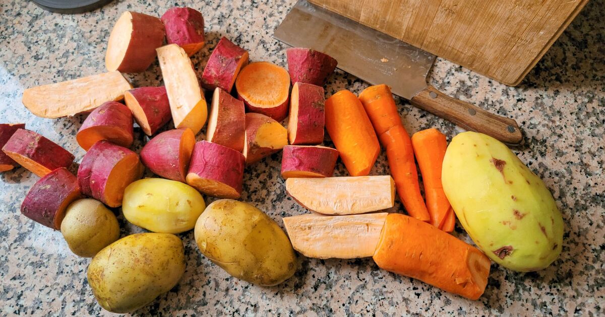 Potatoes, carrots and parsnips won't go to waste with simple method
