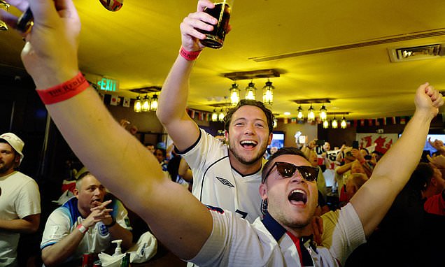 Cheers! Pubs will serve until 1am if England reach World Cup finals
