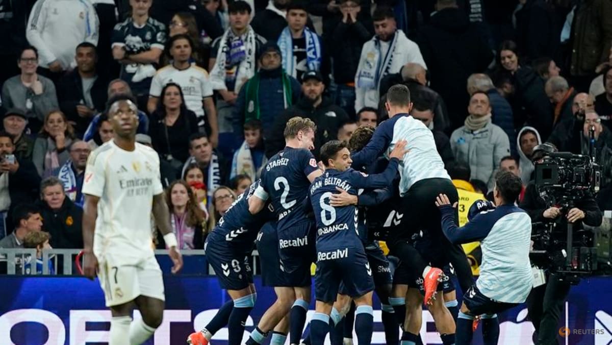 Real Madrid handed shock home loss as Celta Vigo spring surprise