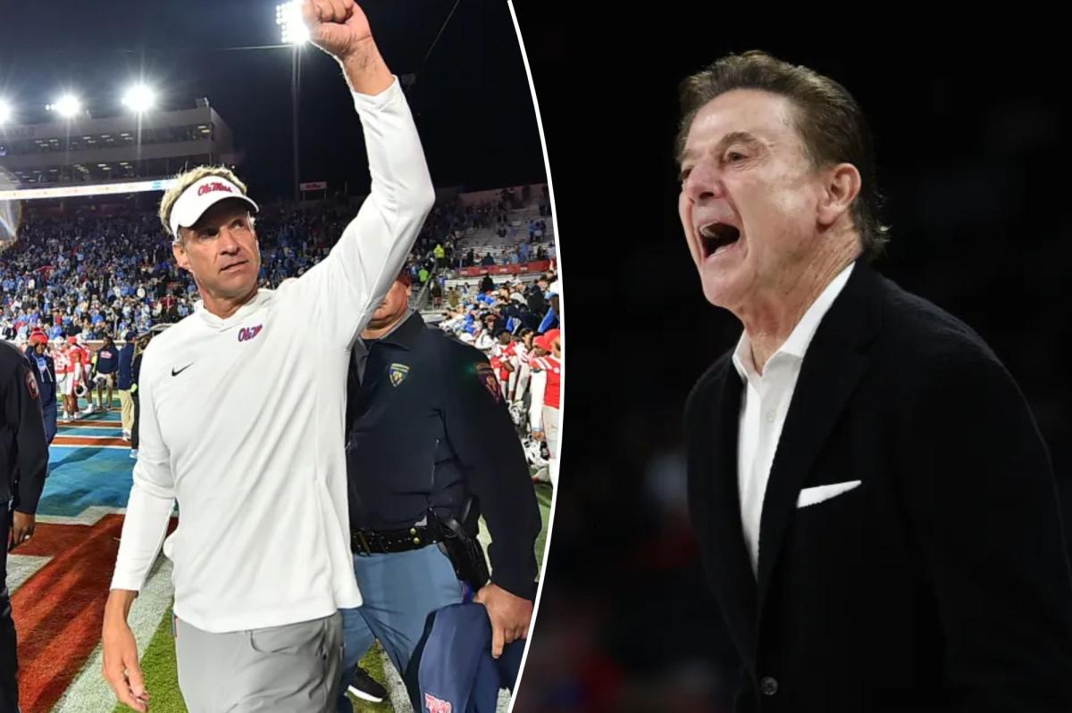 Rick Pitino takes jab at broken college football system after Lane...