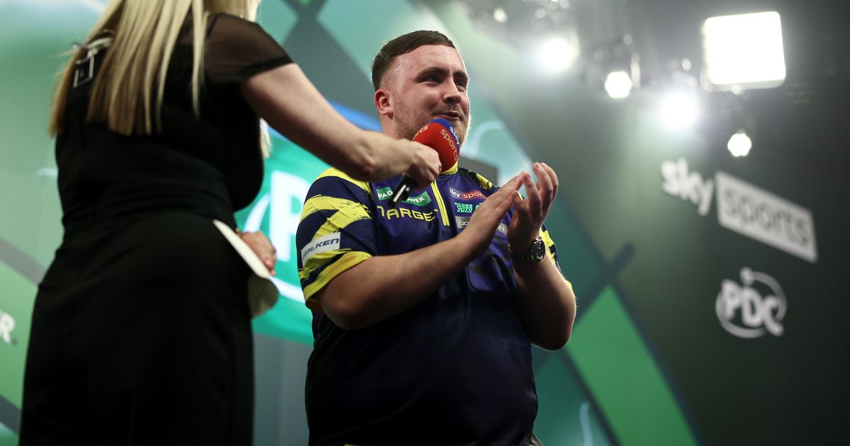 Rob Cross gesture speaks volumes as Luke Littler makes 'worst' prediction