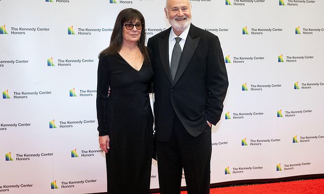 Billy Crystal, Albert Brooks and other close friends of Rob and...