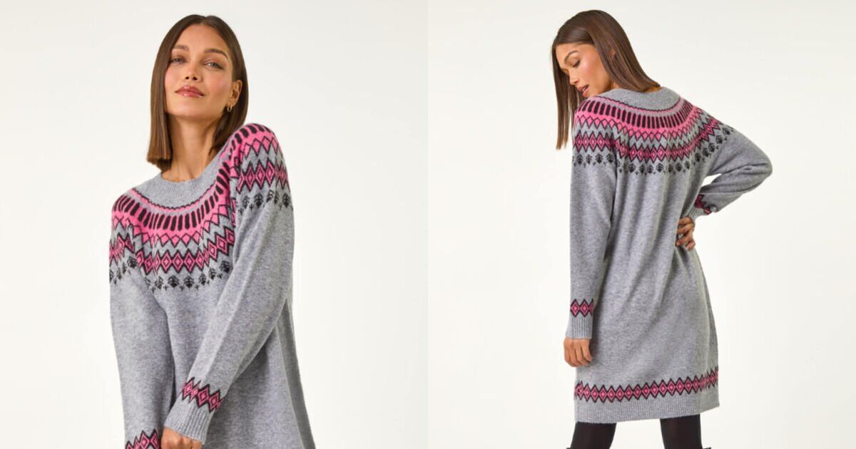 Roman's £36 jumper dress in sale is so 'warm and cosy' with multiple designs