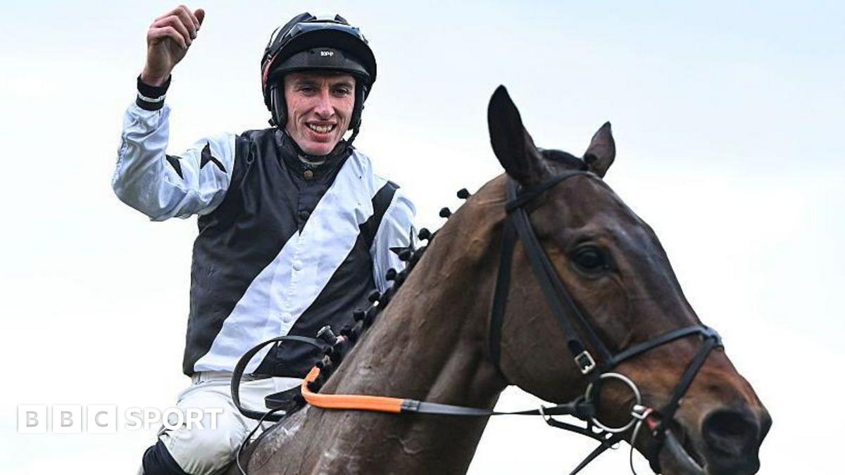 Leopardstown Festival: Romeo Coolio finishes strongly to win Grade One Novice Chase
