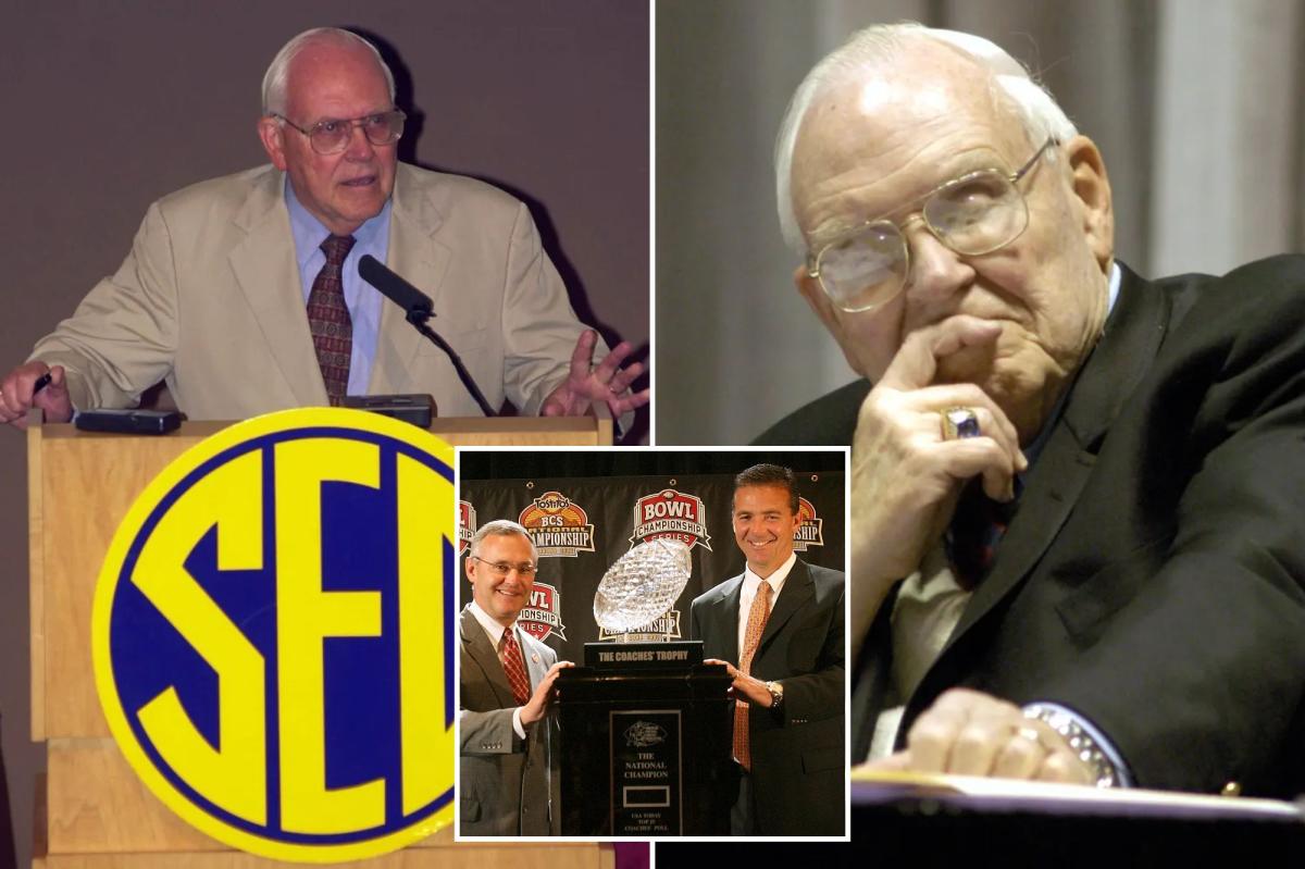 Roy Kramer, former SEC commissioner who helped devise historic BCS,...