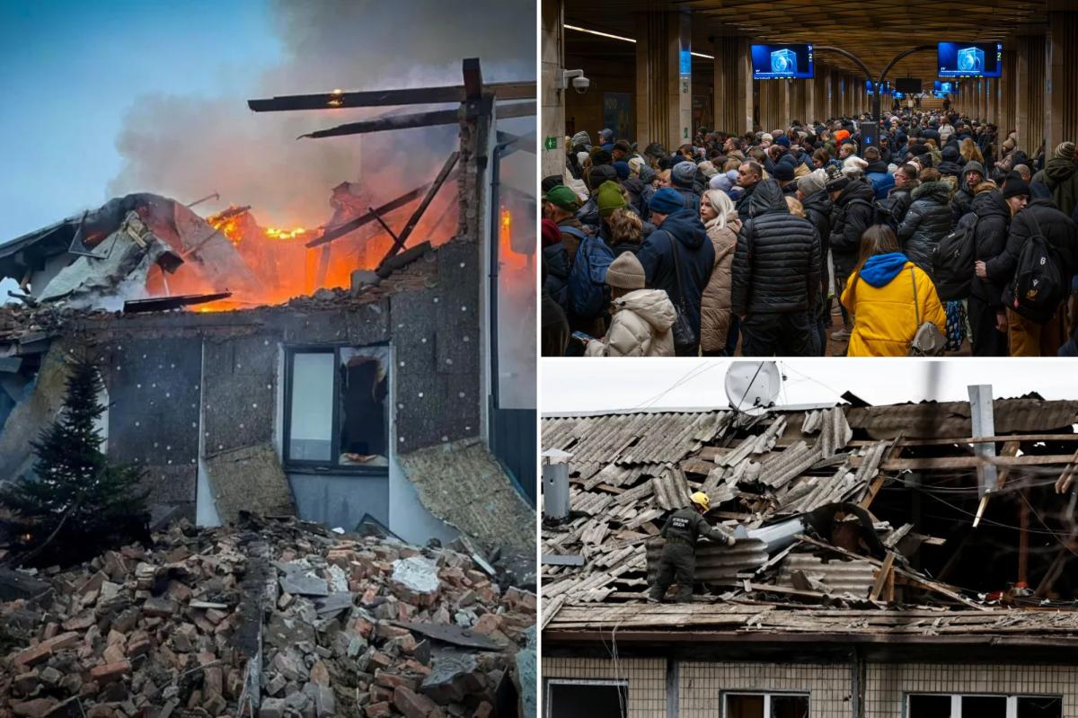 Russian drone, missile attack on Ukraine kills at least 3 people  -- ...