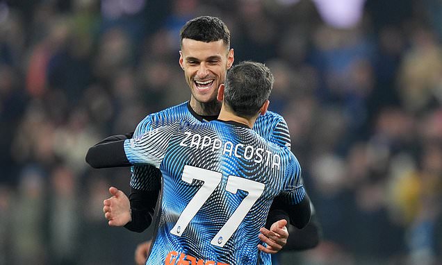 Scamacca scores twice for Atalanta to claim just its fourth Serie A...