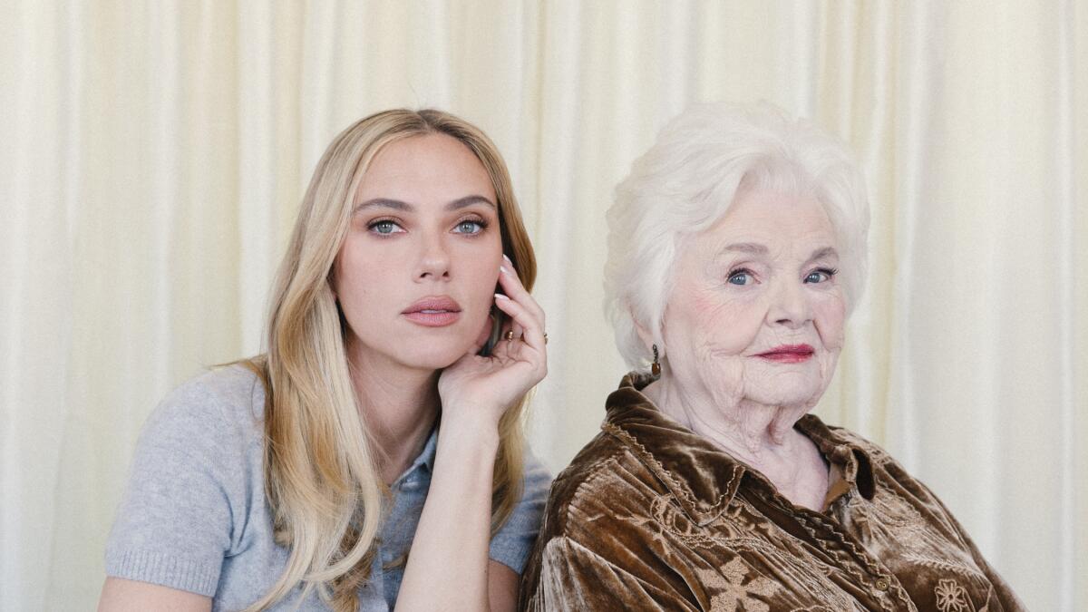 Scarlett Johansson and June Squibb bonded on 'Eleanor the Great.' Well, except that one scene