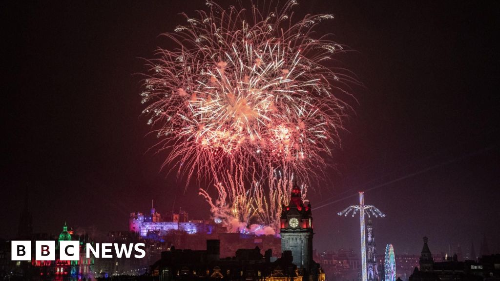 Scotland counts down to 2026 as weather warning kicks off the new year