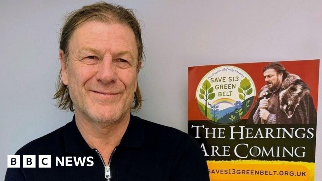 Sean Bean makes donation to Sheffield green belt campaign