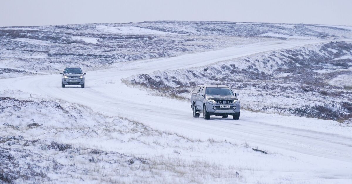 Snow forecast map shows huge 792-mile blizzard to cover entire country in days