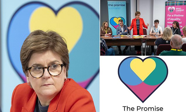 Bosses working on SNP care policy spend £10k...on a new logo