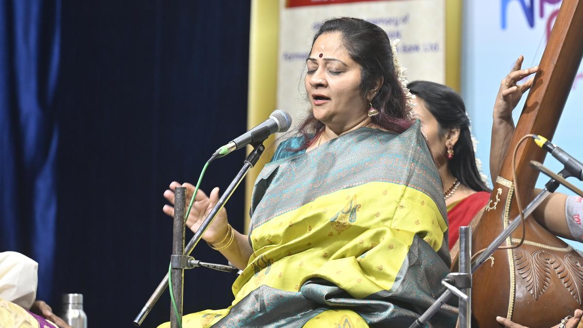 Sowmya's sensibility and classicism elevated rare kritis