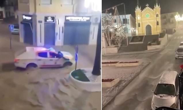 Roads flooded on the Costa del Sol: Spain issues 'red weather alert'