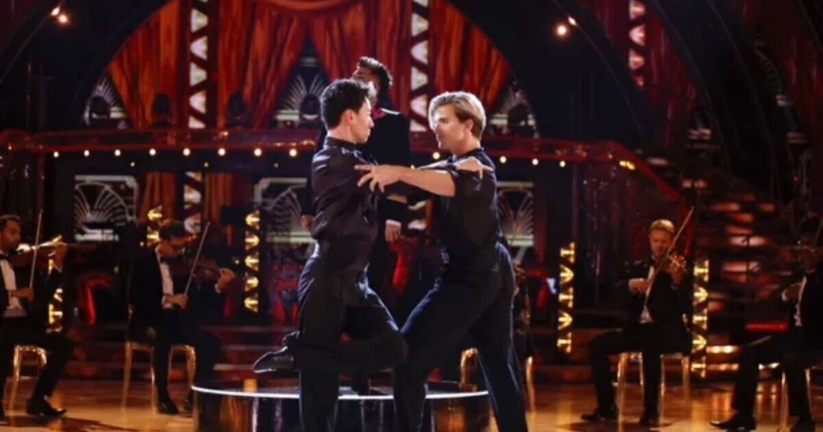 Strictly's Carlos Gu breaks down in tears as Nikita rushes to comfort him