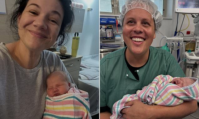 Tanya Hennessy welcomes first child and reveals their very unique name