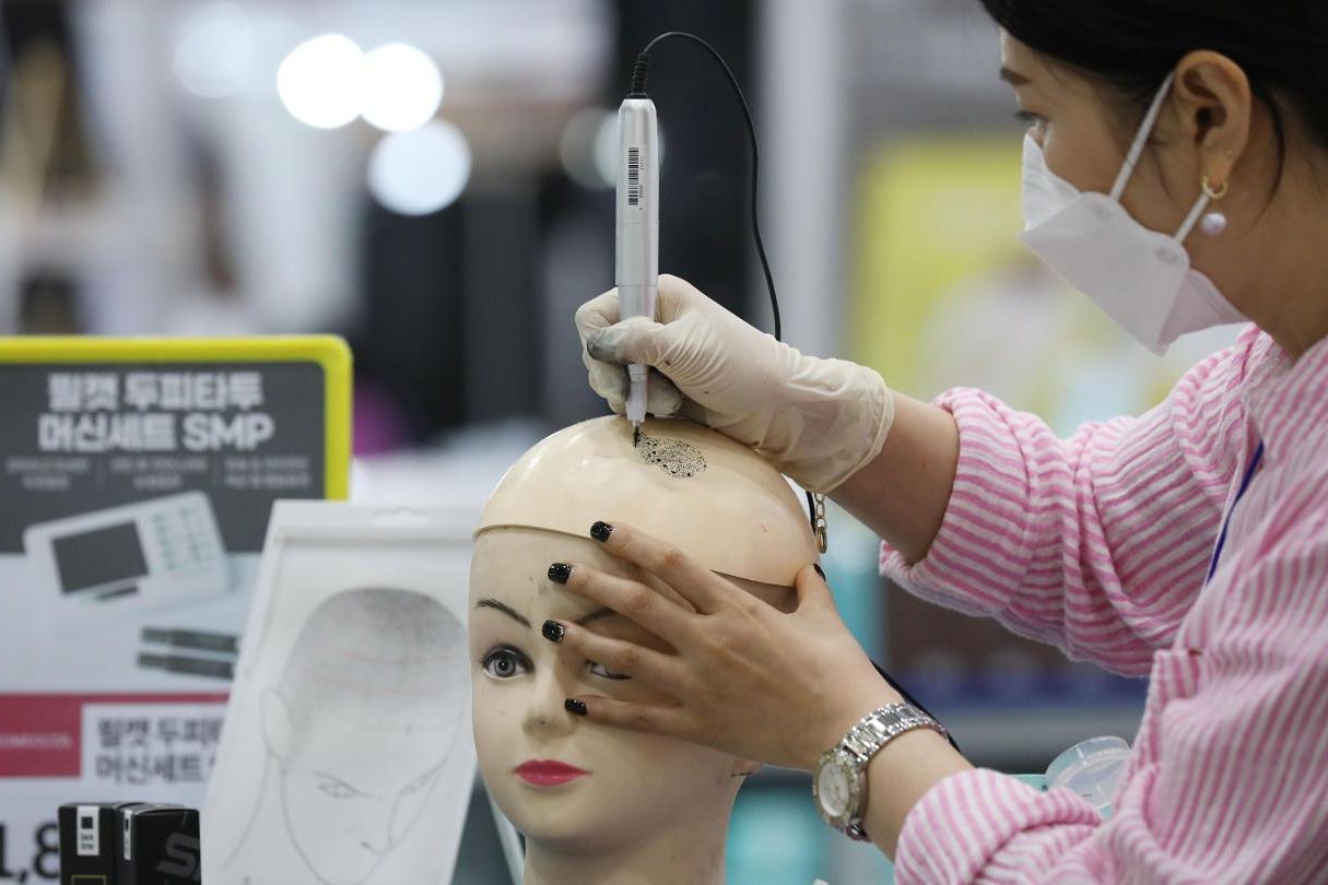 Tax money for hair-loss drugs? President's proposal sparks mixed reactions - The Korea Times