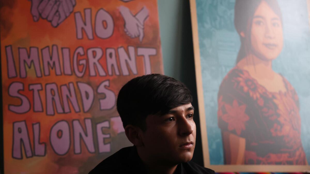 As he sat in ICE detention, a teen dreamed of finishing his senior year of high school in L.A.