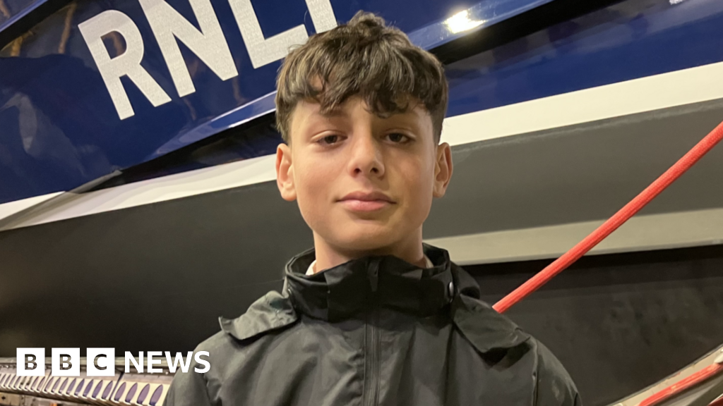 Teen rescued on live TV at Wells 'thankful' for RNLI crew