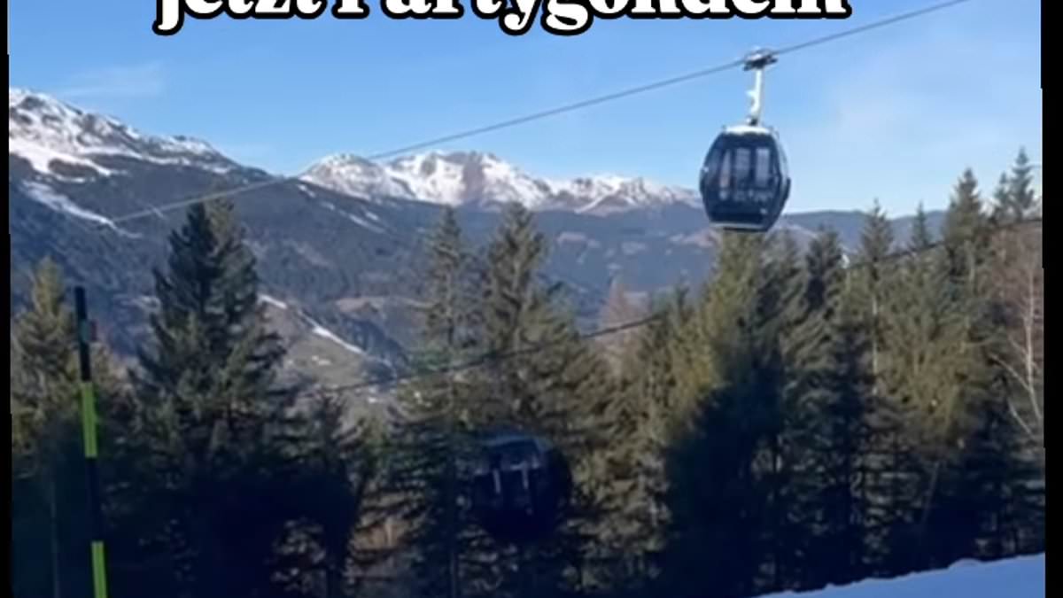 Terrifying moment newly renovated gondola lift lurches up and down