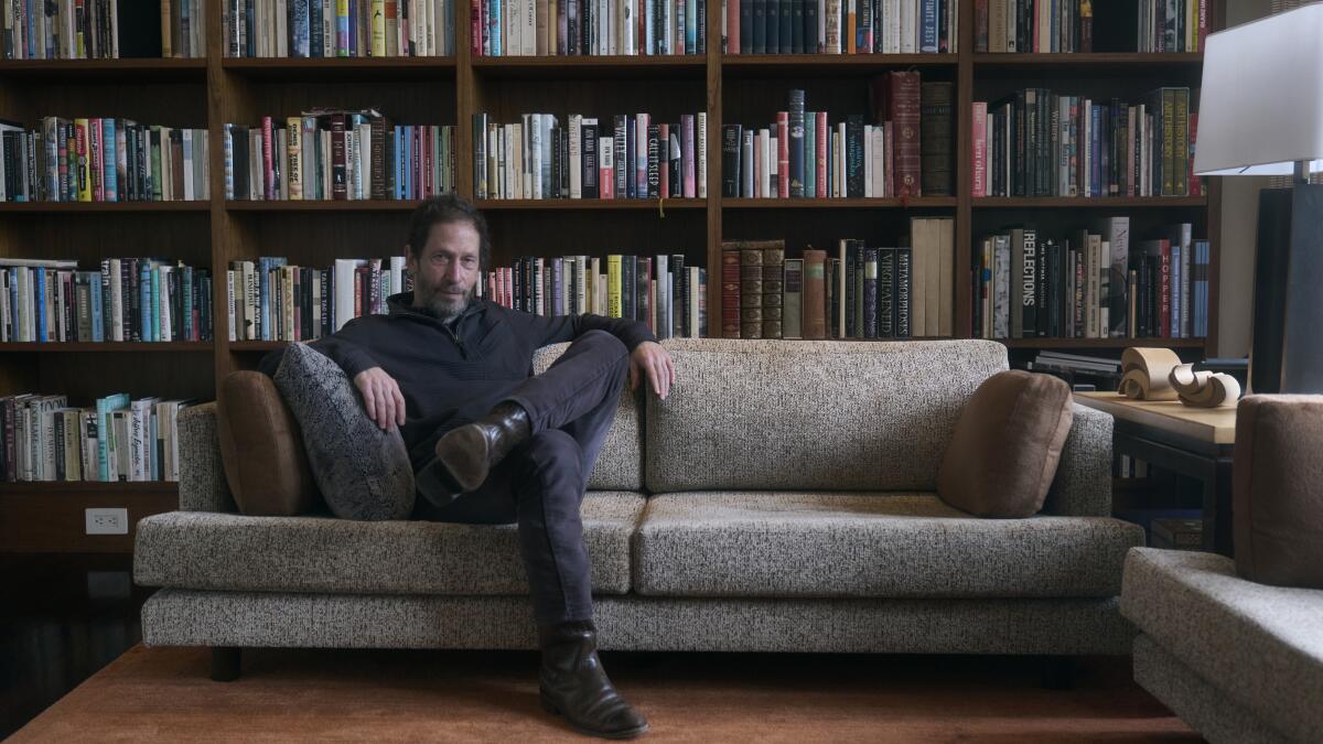 Tim Blake Nelson has played the weirdo. His new book satirizes the freaks who run Hollywood