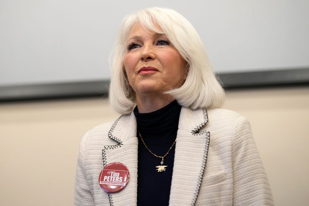 Tina Peters asks Colorado appeals court to recognize Trump's pardon, release her from prison