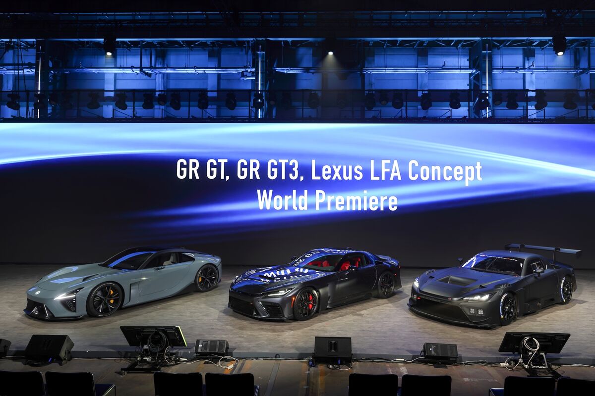 Toyota Unveils Concept LFA Supercar and It's an Electric Vehicle