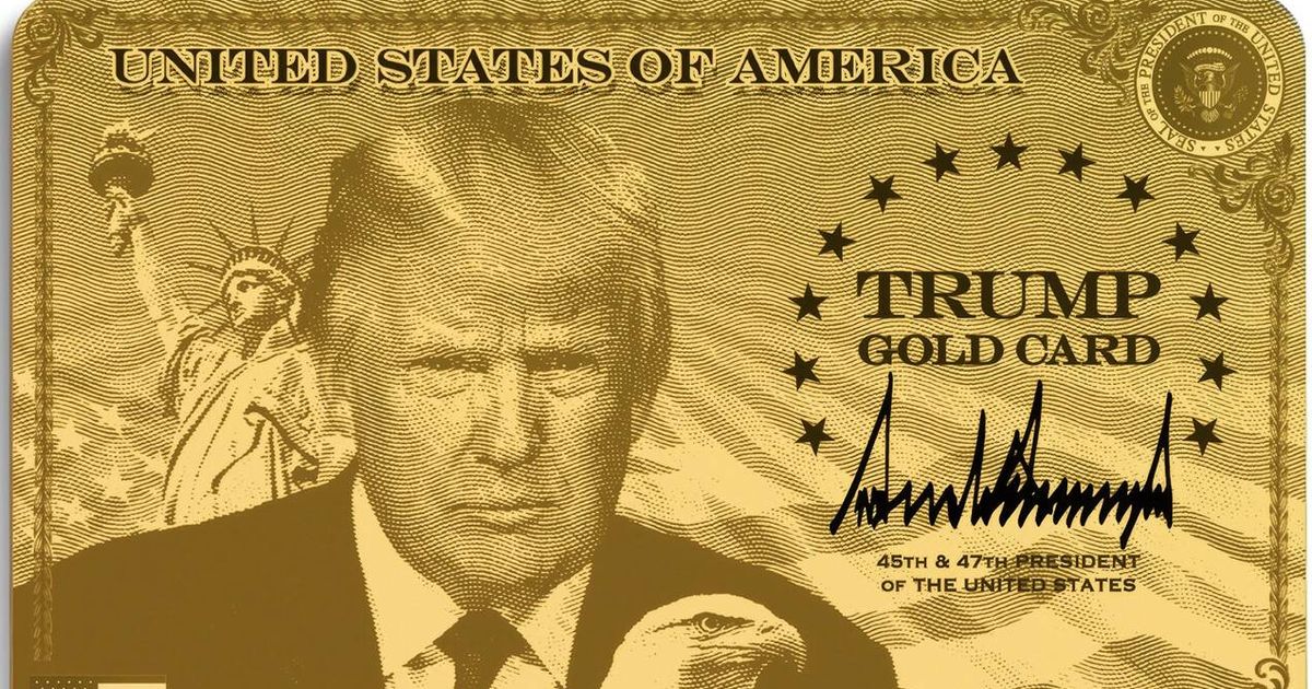 Donald Trump unveils 'Gold Card' pathway to US citizenship - but it'll cost you $1 million - Daily Star