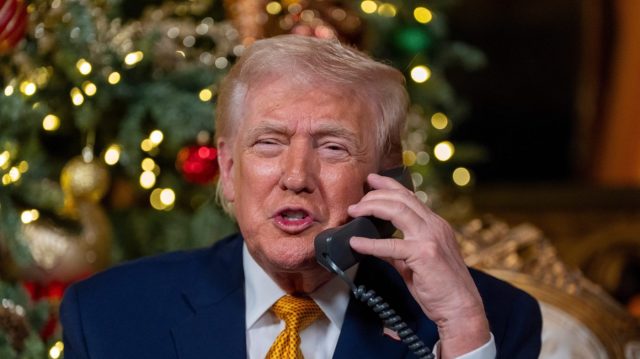 Trump takes calls from kids on Christmas Eve: 'You don't want clean, beautiful coal, right?'