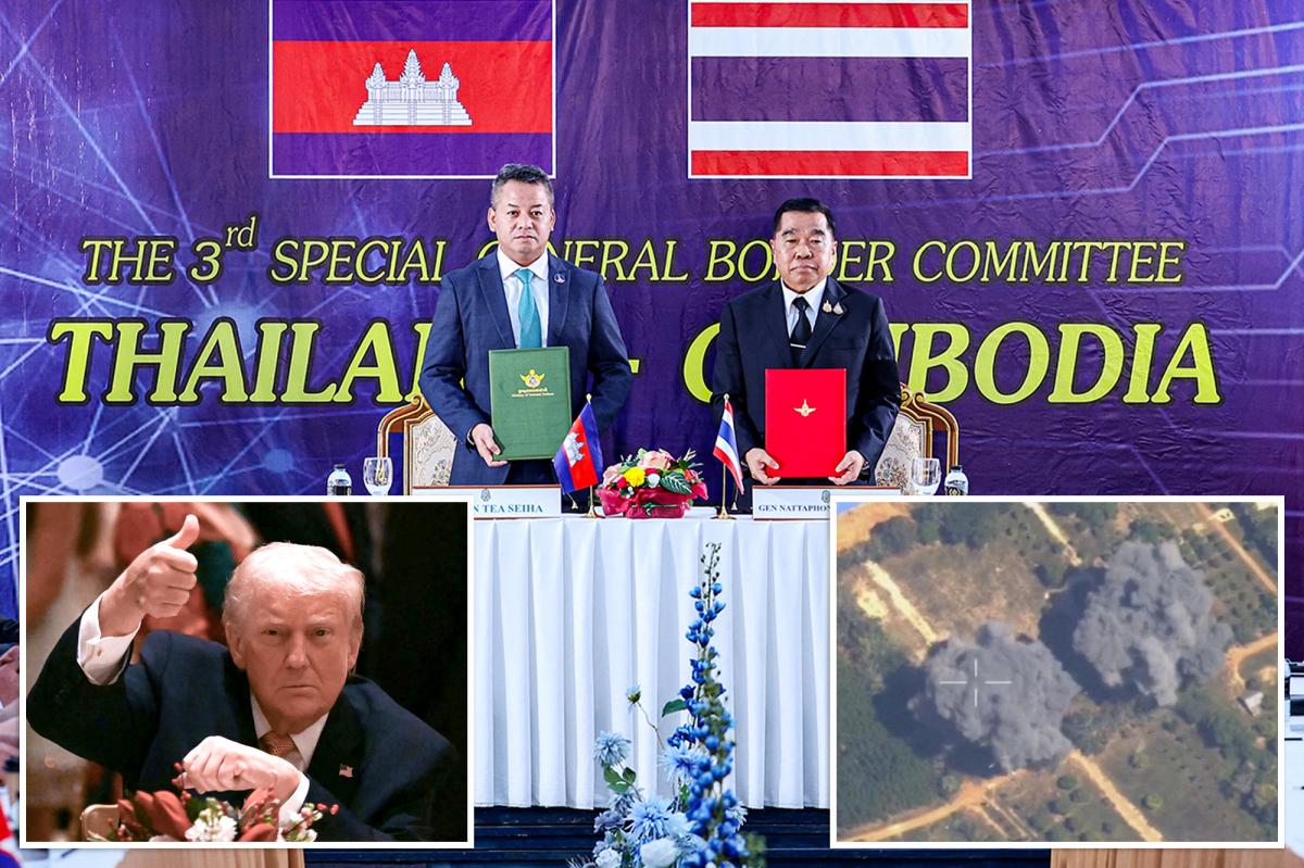 Trump declares cease-fire between Thailand and Cambodia again  --  and...