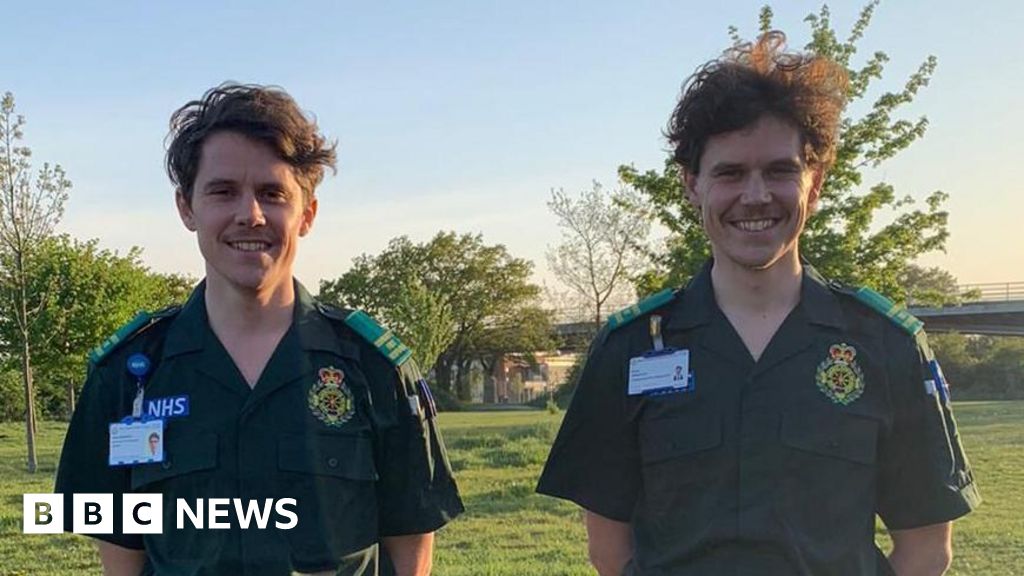 Leavenheath first responder gets honour with twin brother