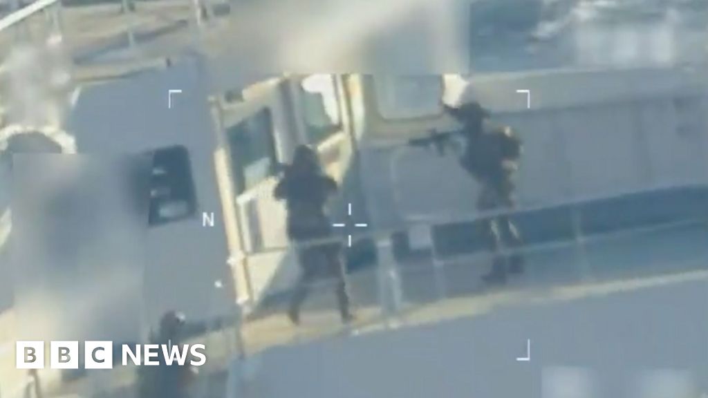Video shows US military seizing oil tanker off Venezuela coast