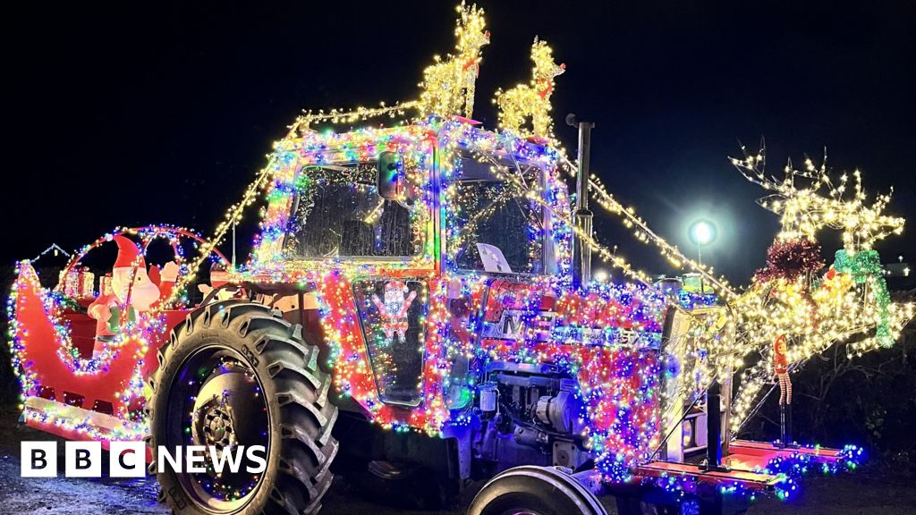 Get set for the West Midlands' festive tractor convoys
