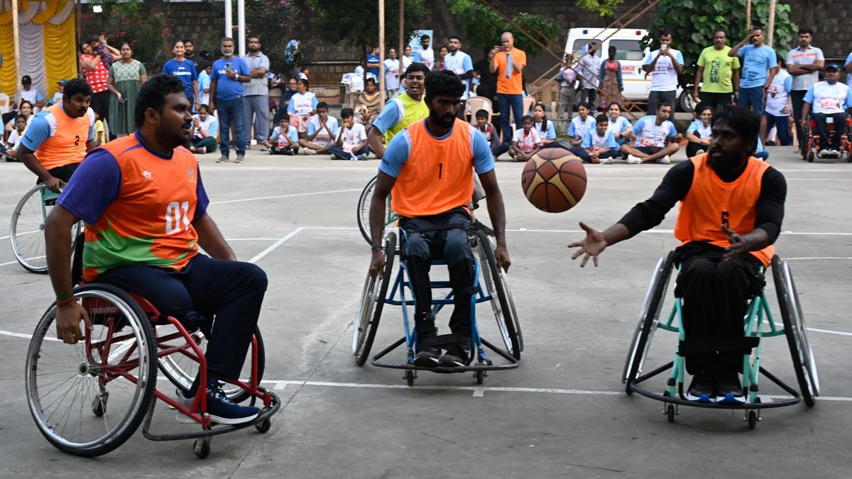 Over 100 wheelchair users take part in inclusive Run for Wheels marathon in Coimbatore