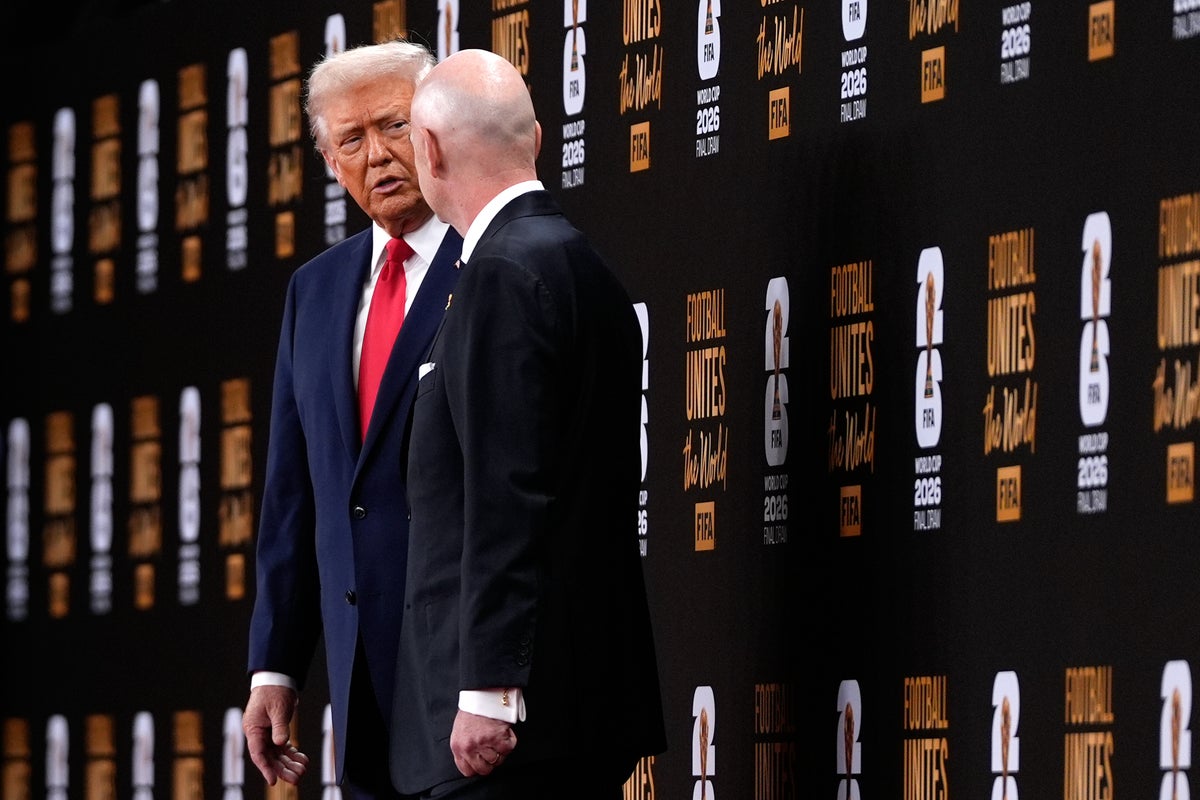 Music, comedy and a whole lot of Trump. And then finally, an actual World Cup draw