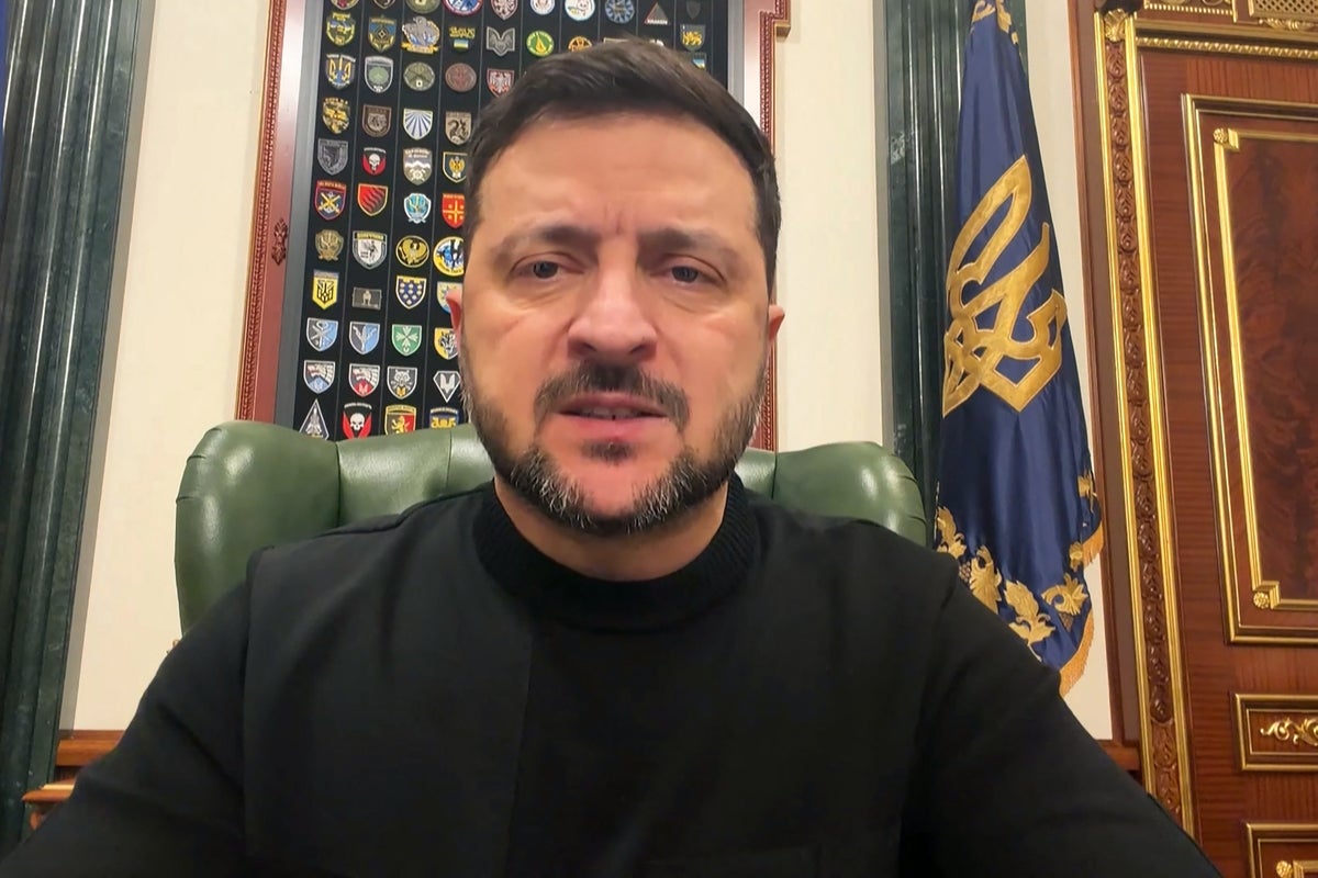 Zelensky open to withdrawing troops for demilitarised zone in new peace plan