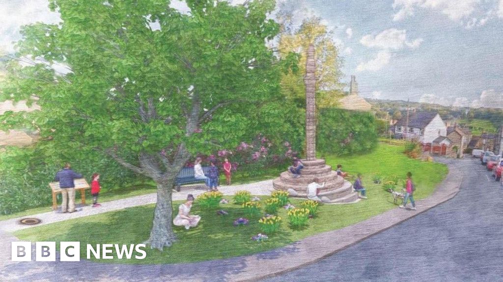 Relocation plan for 18th Century stone cross in Oakenshaw
