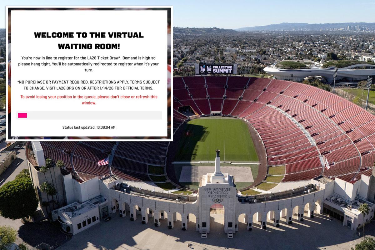 Frustration as 2028 LA Summer Olympics ticket lottery becomes...