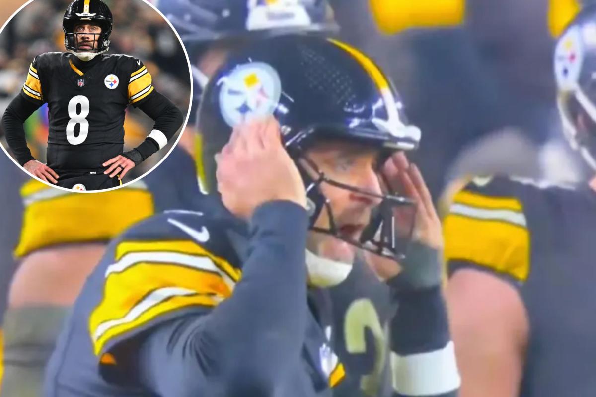 Fuming Aaron Rodgers explodes over helmet issues in final minutes of...