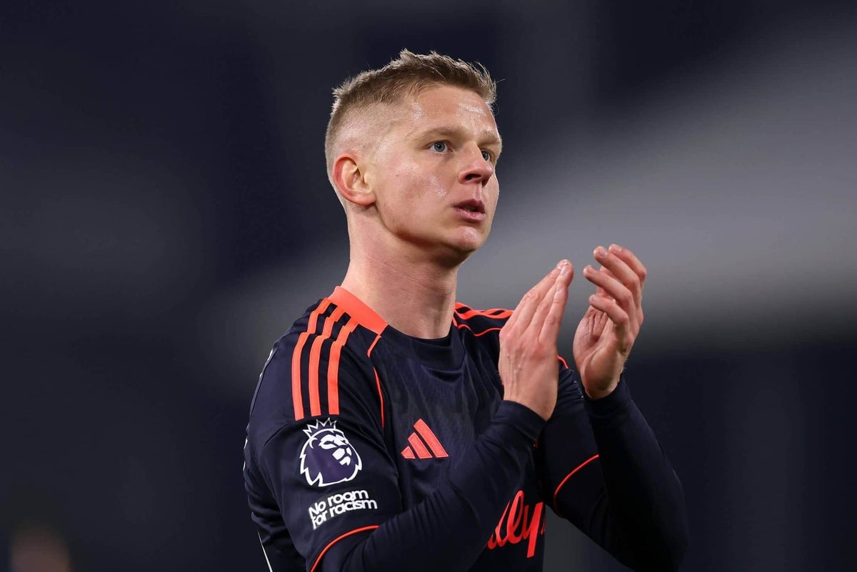 Ajax close to agreeing deal with Arsenal to sign Oleksandr Zinchenko