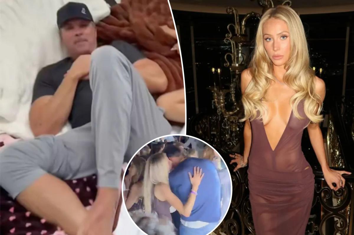 Alix Earle's dad and stepmom joke about Tom Brady in cheeky TikTok