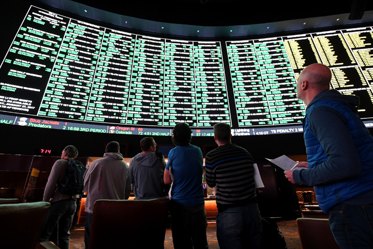 Americans are betting record amounts on the Super Bowl - up nearly 30% from 2025