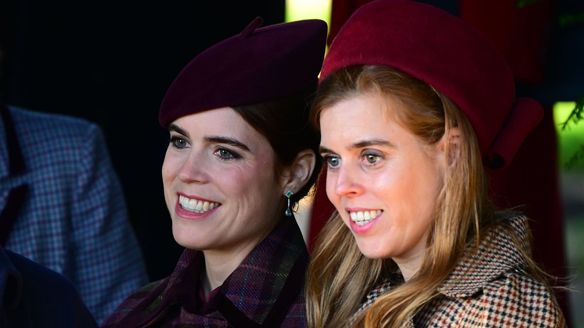 Andrew urged Eugenie and Beatrice to report back on royals' Christmas